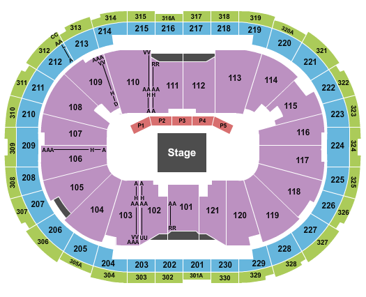 Centre Videotron Theater Seating Chart